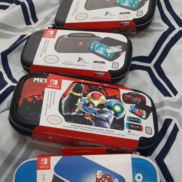 Super Mario, Deluxe Travel Case,Nintendo Switch - 4Pack - Picture 6 of 6